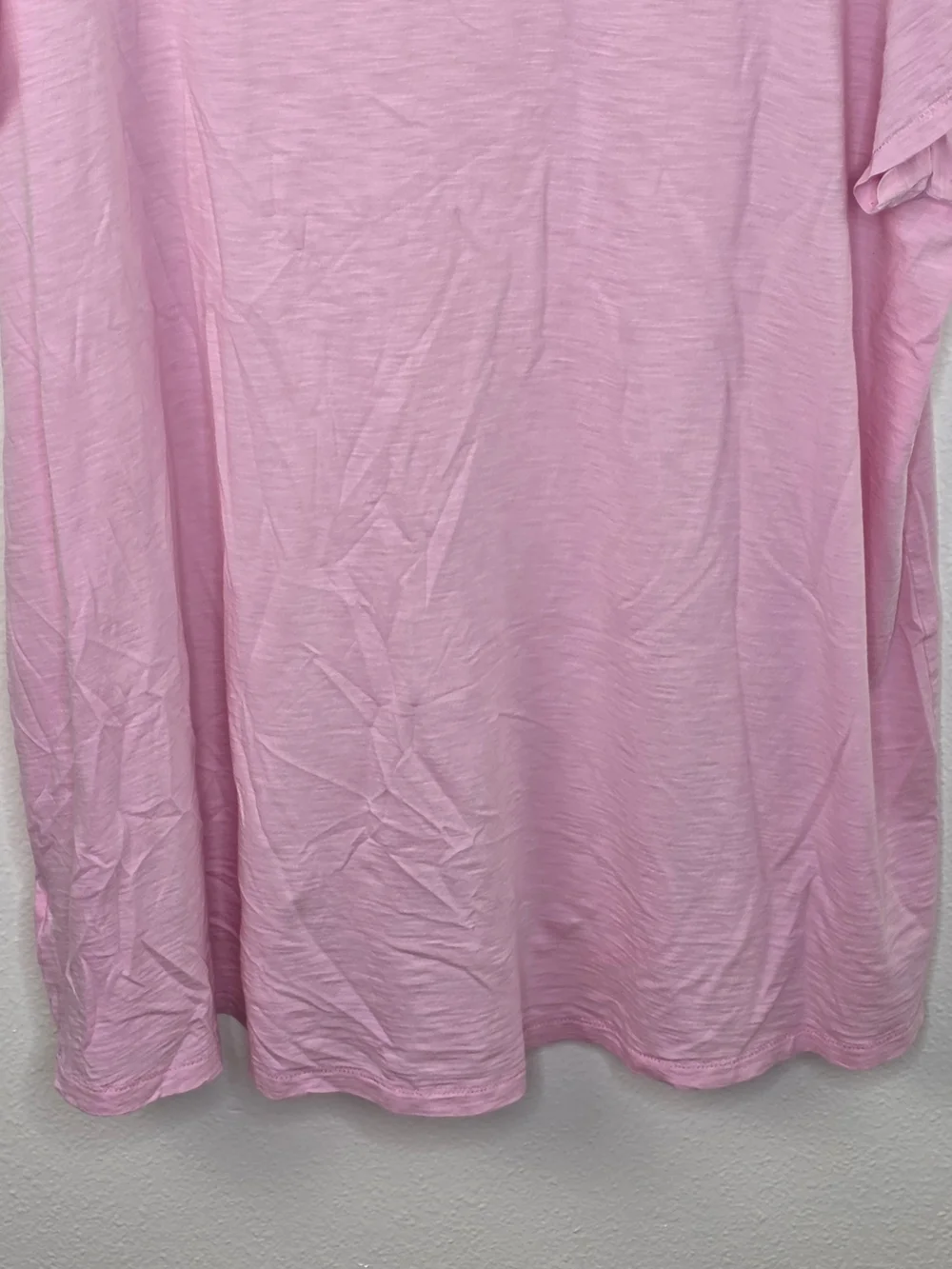 Lilly Pulitzer Pink Cap Aleeve V Neck Pima Cptyon Tee Size XXL - Picture 9 of 11